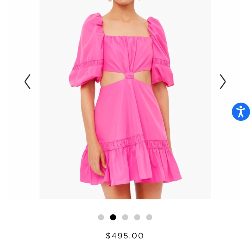 Alexis Magenta Bertana Short Dress, size Small. Never worn